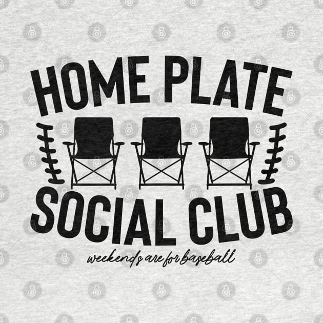 Home Plate Social Club, Baseball maman,  Baseball,  Baseball Mama,  Baseball maman, Baseball saison by SmilArt